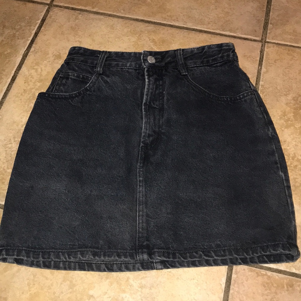 Vintage Bongo Jean Skirt Size 9 Made in USA - Picture 2 of 4